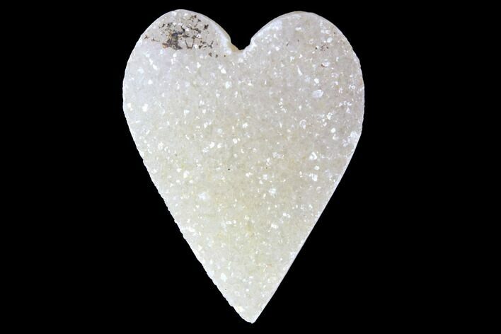 Quartz Crystal Cluster Heart - Uruguay #128715